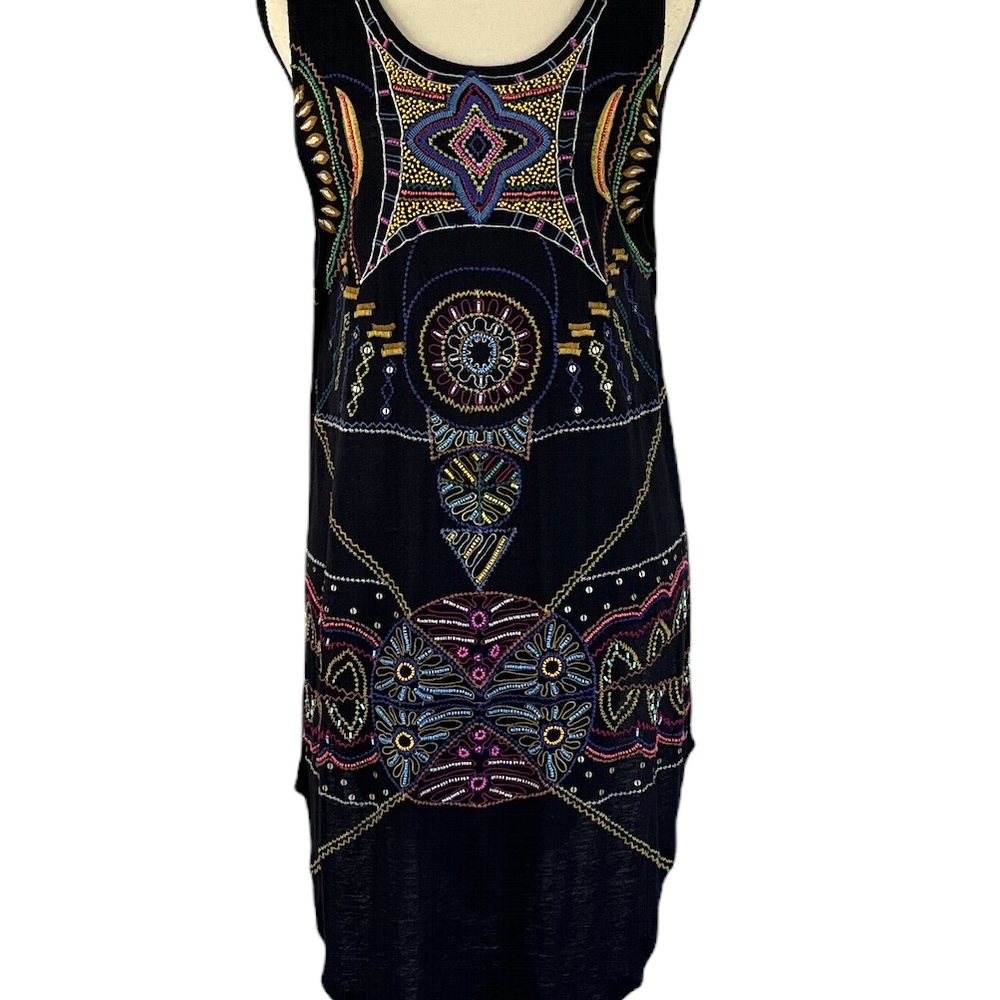 Free People Embroidered Tunic Size S